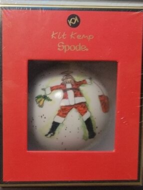Spode Kit Kemp Christmas Ornament - Doodles Best in Snow